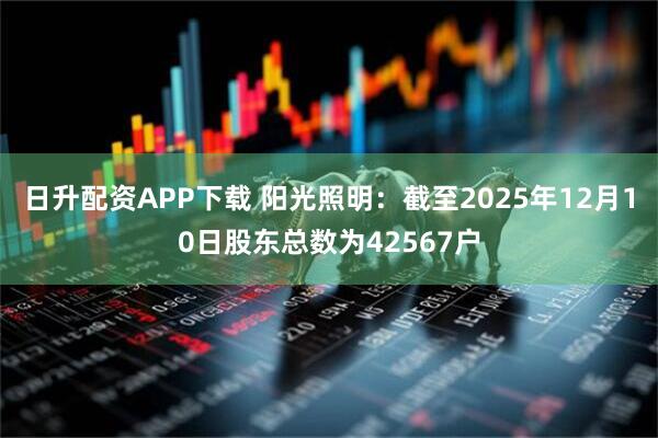 日升配资APP下载 阳光照明：截至2025年12月10日股东总数为42567户