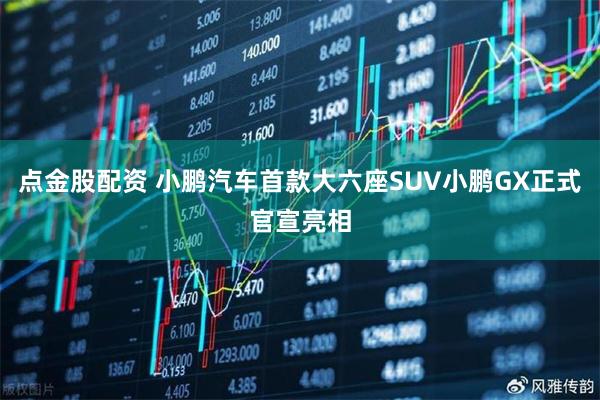 点金股配资 小鹏汽车首款大六座SUV小鹏GX正式官宣亮相